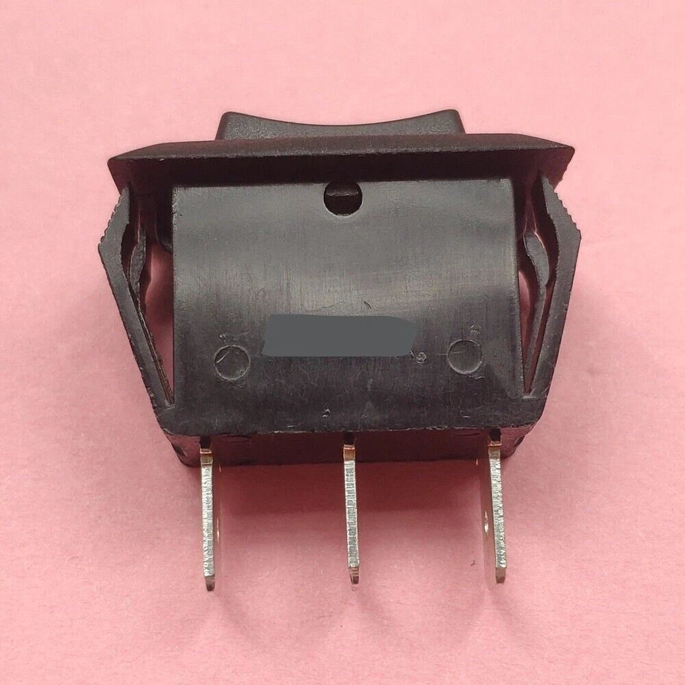 RLEIL RL1-5 16A 250VAC T125/55 3-Pin 3 Positions Black Button Rocker Switch