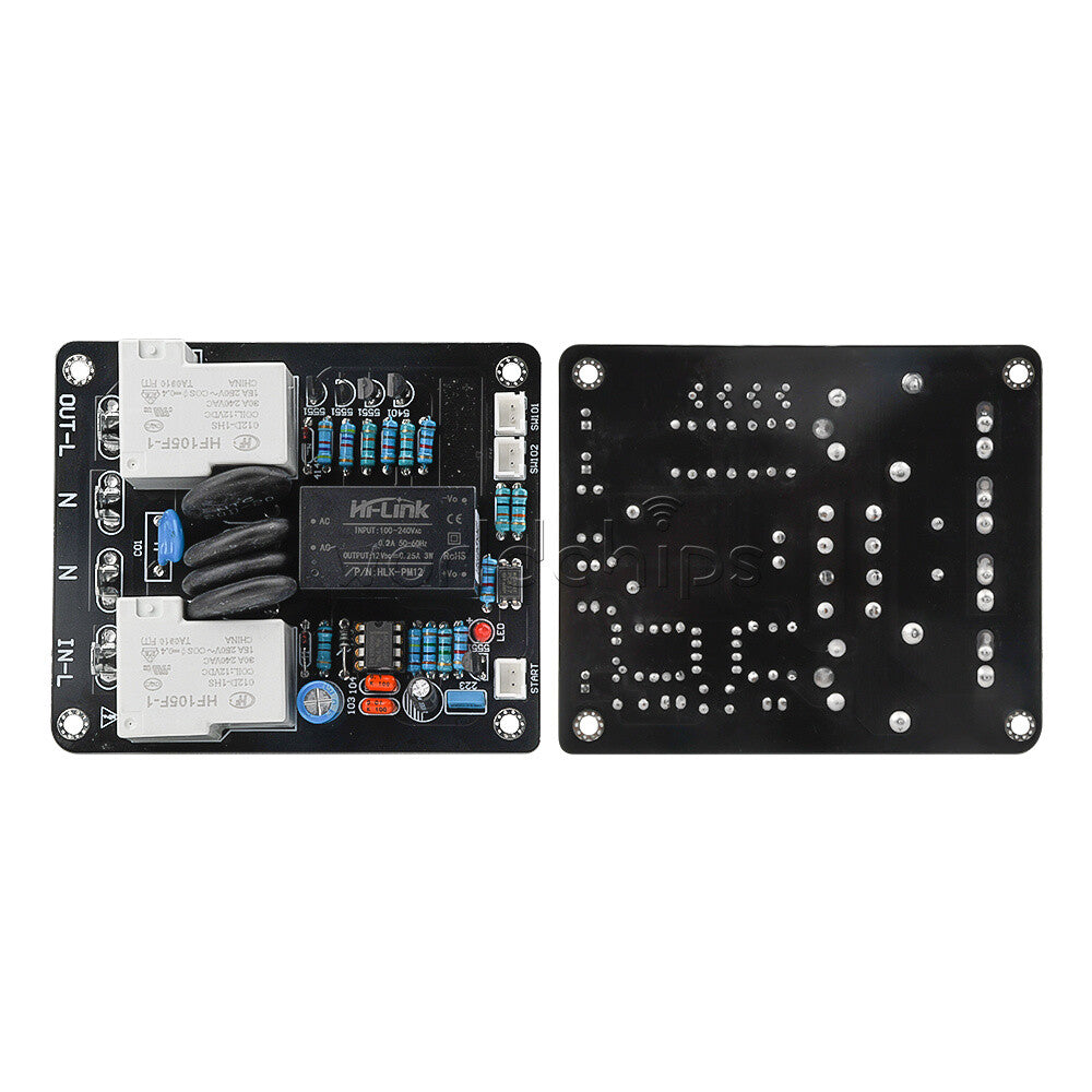 HF-105F Light-touch Dual Temperature Control Switch High-power Soft-start Board