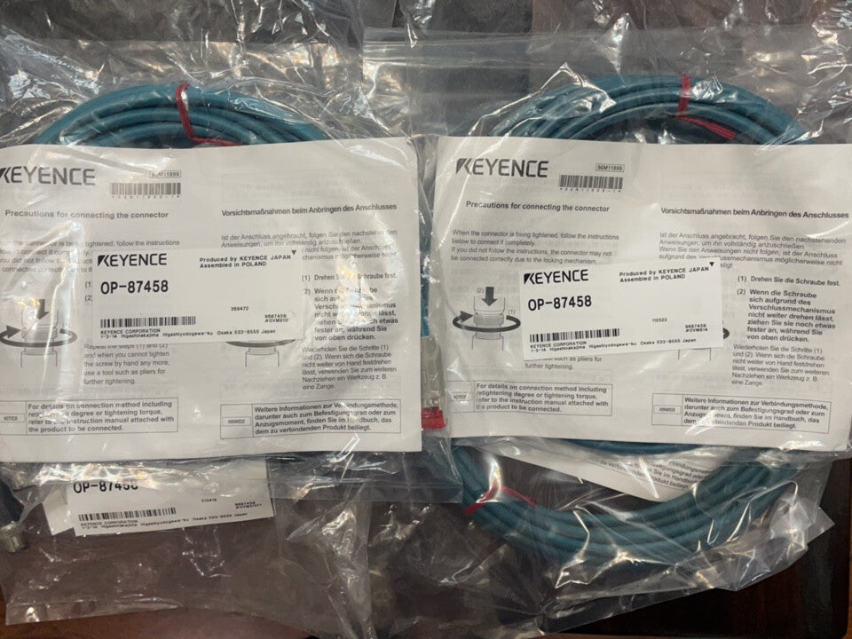 1pcs KEYENCE OP-87458 5m Cable