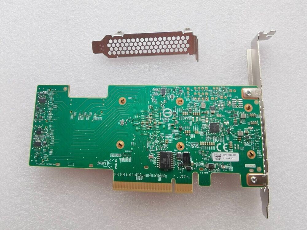 Broadcom eHBA 9600-24i 24 Int. Ports PCIe SAS/SATA/NVMe Tri-Mode Storage Adapter