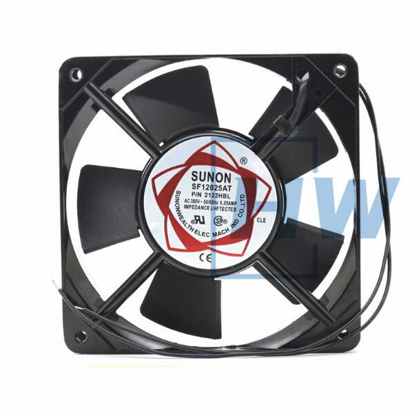 1PC SUNON 12CM SF12025AT 380v 120 X 120 X 25MM Chassis Cabinet Cooling Fan
