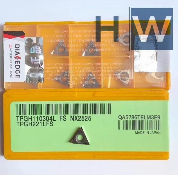 Box/10Pcs CNC Blade TPGH110304L-FS NX2525 Triangle Boring Machine Blade