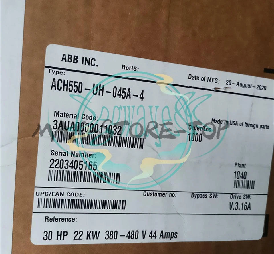 ONE ABB Inverter ACH550-UH-045A-4 22KW