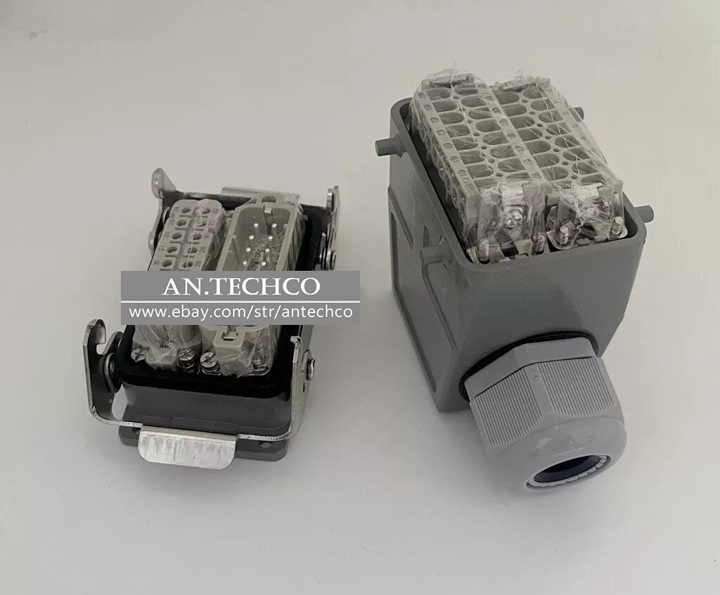 1PC Fits for EUROMAP12 32-pin European Standard 62 Plug Heavy-Duty Connector