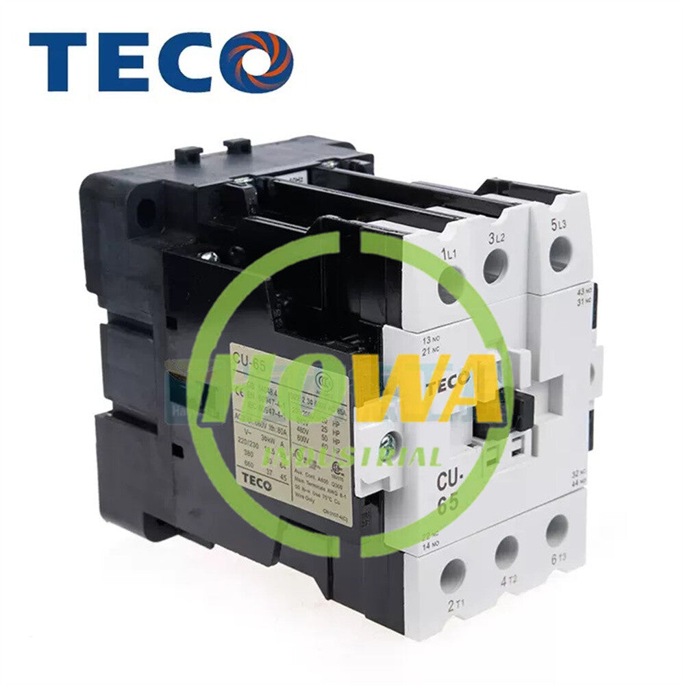 1/piece TECO AC contactor CU-65 3A2a2b 220VAC Coil Voltage
