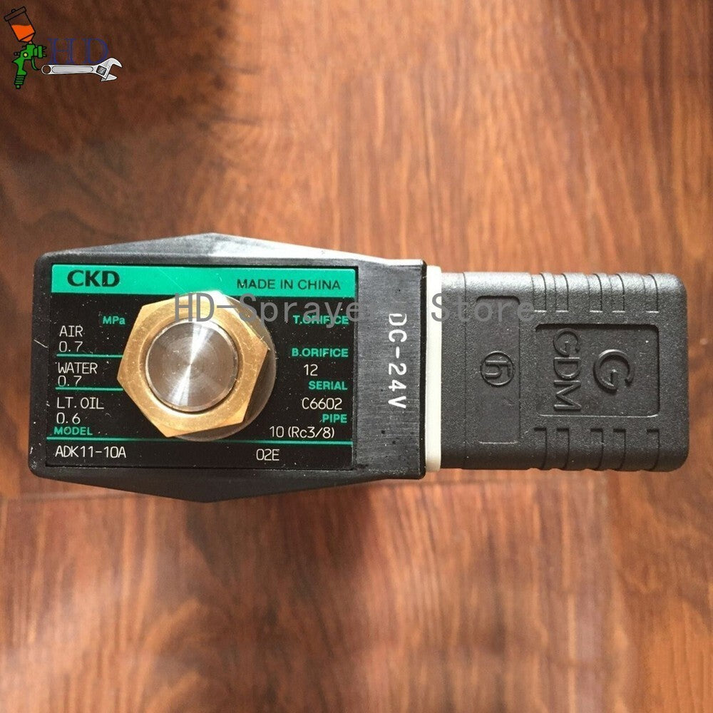 1PCS For CKD ADK11-10A-02E-DC24V Solenoid Valve freight free