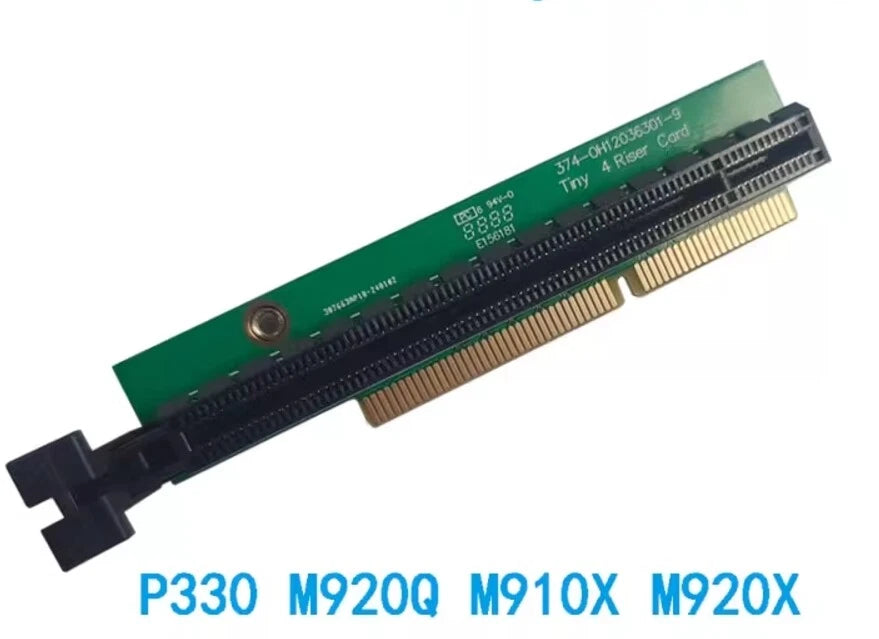 For Tiny 4 PCIE Riser Card ThinkCentre M910Q M910X P320 Tiny Workstation