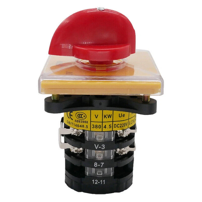 ZHUCO SZW25/SZW25-3 Milling Machine Switch Universal Changeover Switch DC220V12A