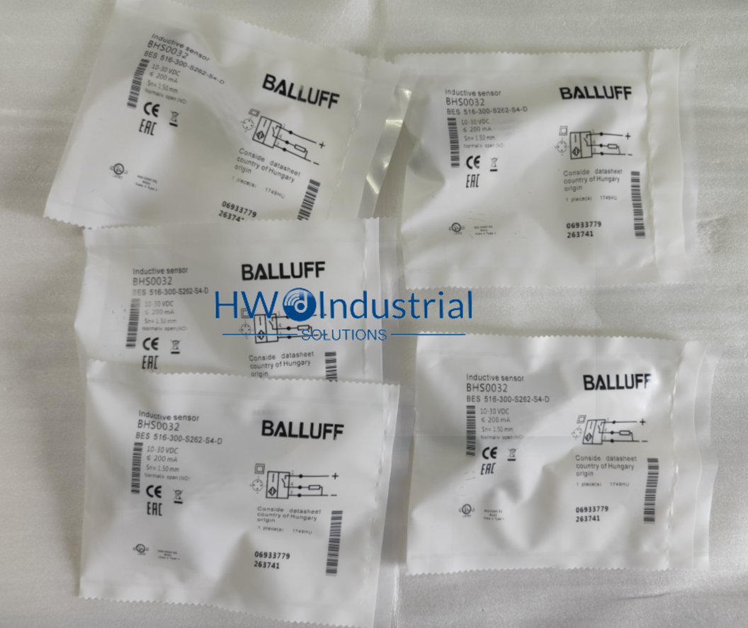 BALLUFF BES 516-300-S262-S4-D (BHS0032) Inductive Standard Sensors PNP