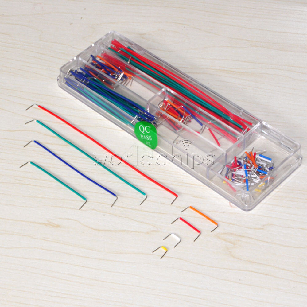 10PCS x 140pcs U Shape Solderless Breadboard Jumper Cable Wire Kit