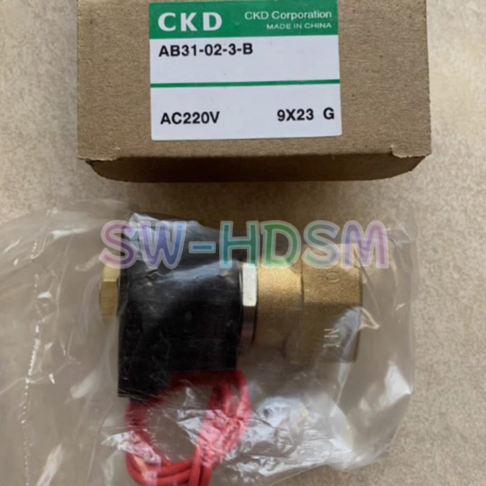 1PCS for CKD AB31-02-3-B AC220V Solenoid Valve Freight Free