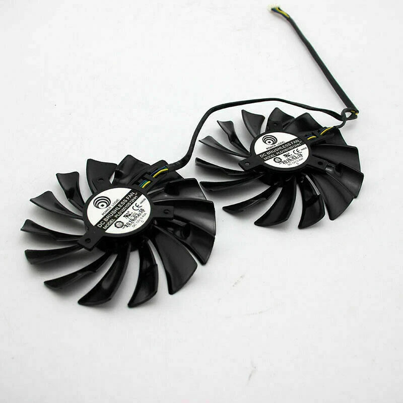 1pair ARMOR graphics fan 95mm MSI GTX1080Ti / 1080 / 1070Ti / 1070/1060 RX580