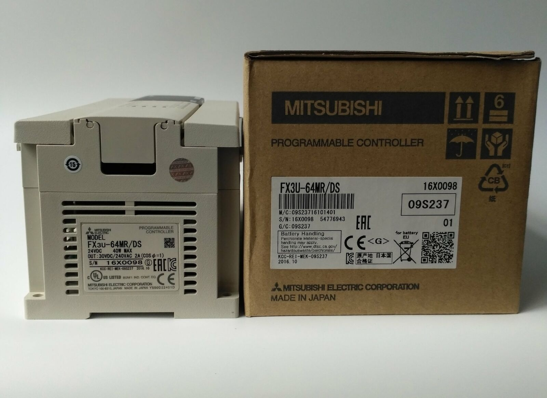 1pcs Mitsubishi PLC FX3U-64MR/DS FX3U64MRDS