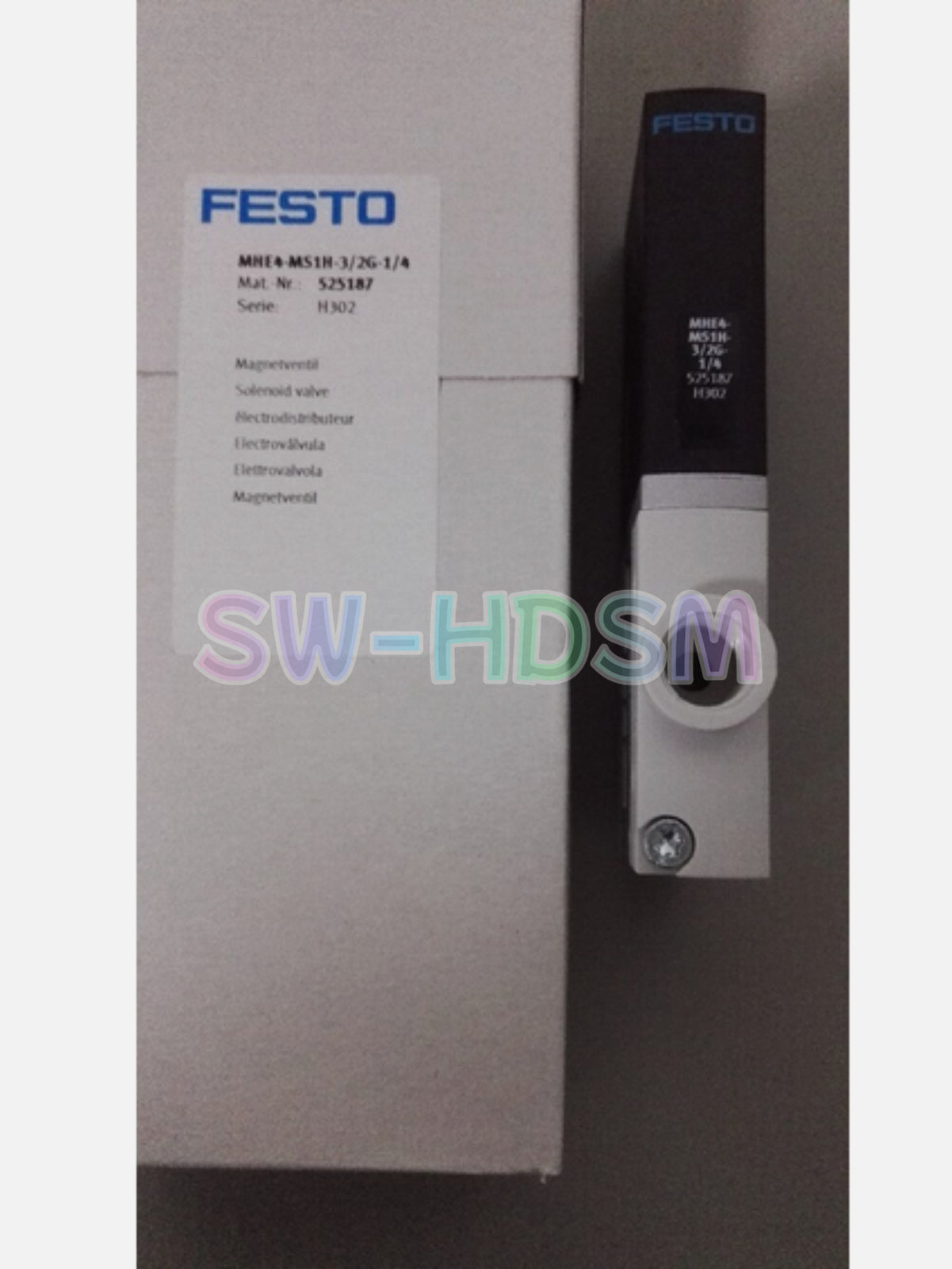 1PCS Festo Solenoid Valve MHE4-MS1H-3 / 2G-1/4 525187 Freight Free