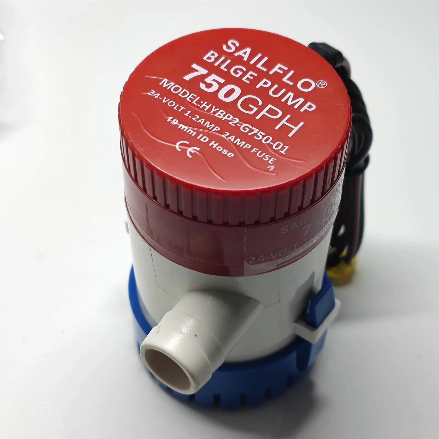 Bilge Pump Submersible Marine Boat Yacht Drainage DC12V 24V 350/500/750/1100GPH