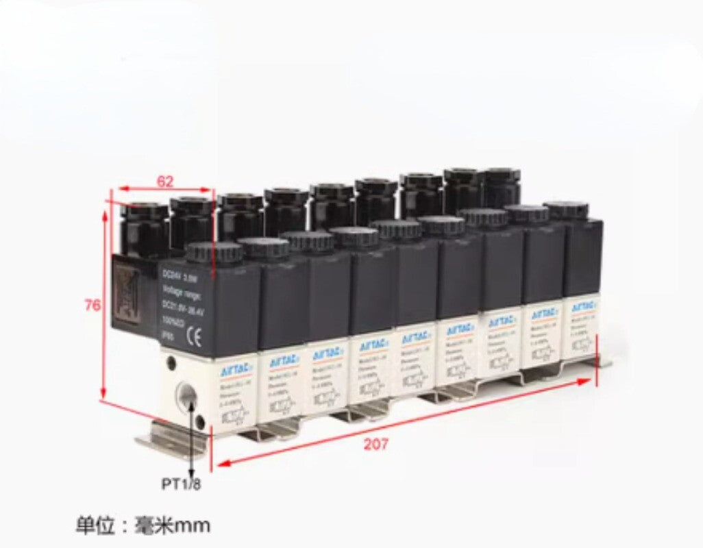 1pcs AirTAC Solenoid Valve 3V106A9F Integral Valves AC220V