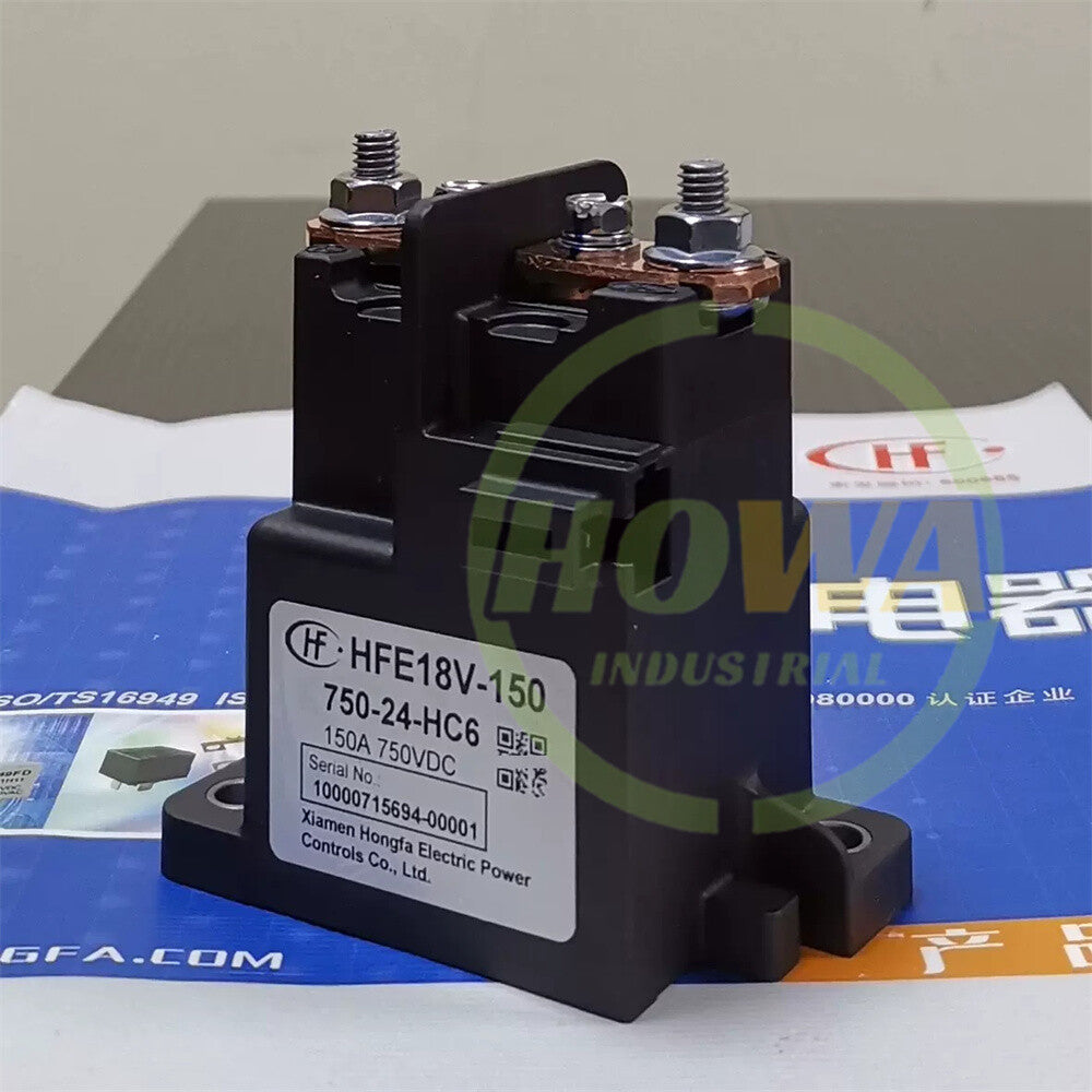 1/piece HFE18V-150/750-24-HC6 Hongfa High Voltage DC Relay Contactor 150A750V