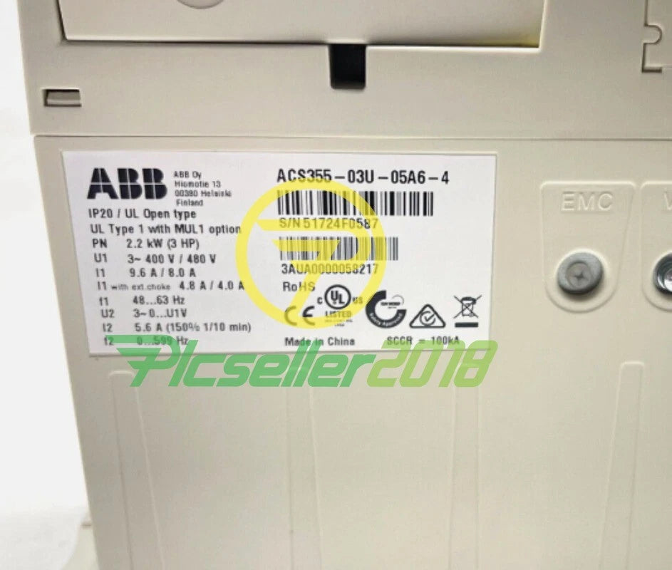 1 PC ACS355-03U-05A6-4 +J400 ABB Frequency Converter Fast delivery