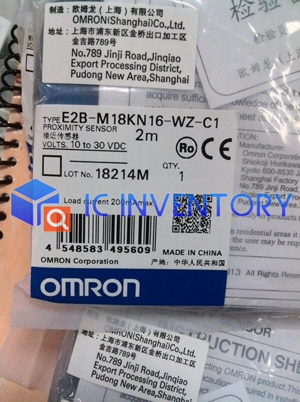 1PCS Omron Proximity Sensor E2B-M18KN16-WZ-C1 10-30VDC #P