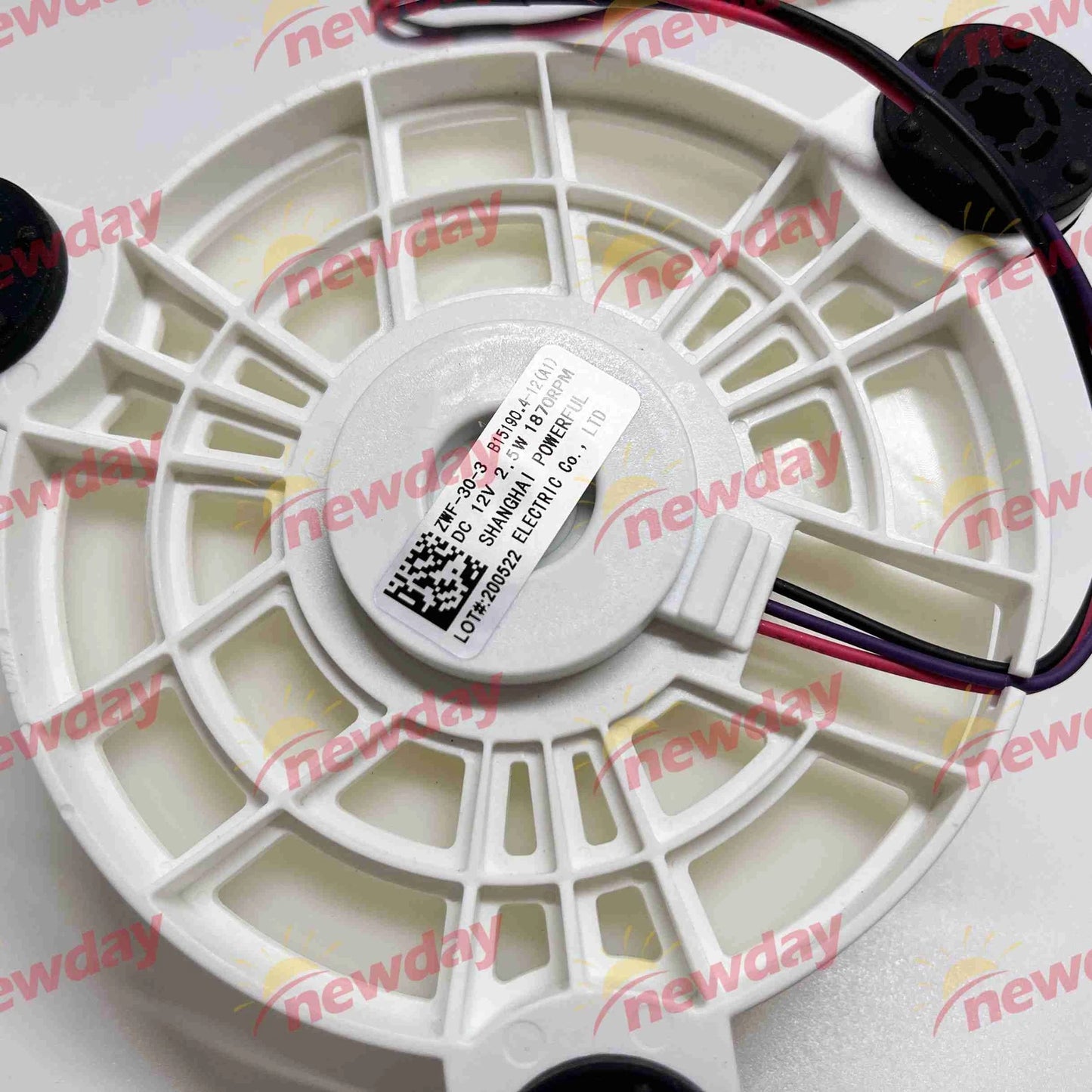 1x For Refrigerator ZWF-30-3 ZBYP-2 5-8-52 12V 3W fan motor
