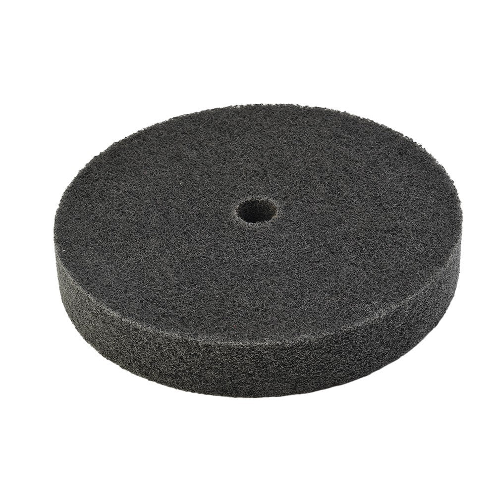 For Bench Grinder 6inch Nylon-Fiber,Polishing Buffing Wheel 180Grit Polisher-Pad