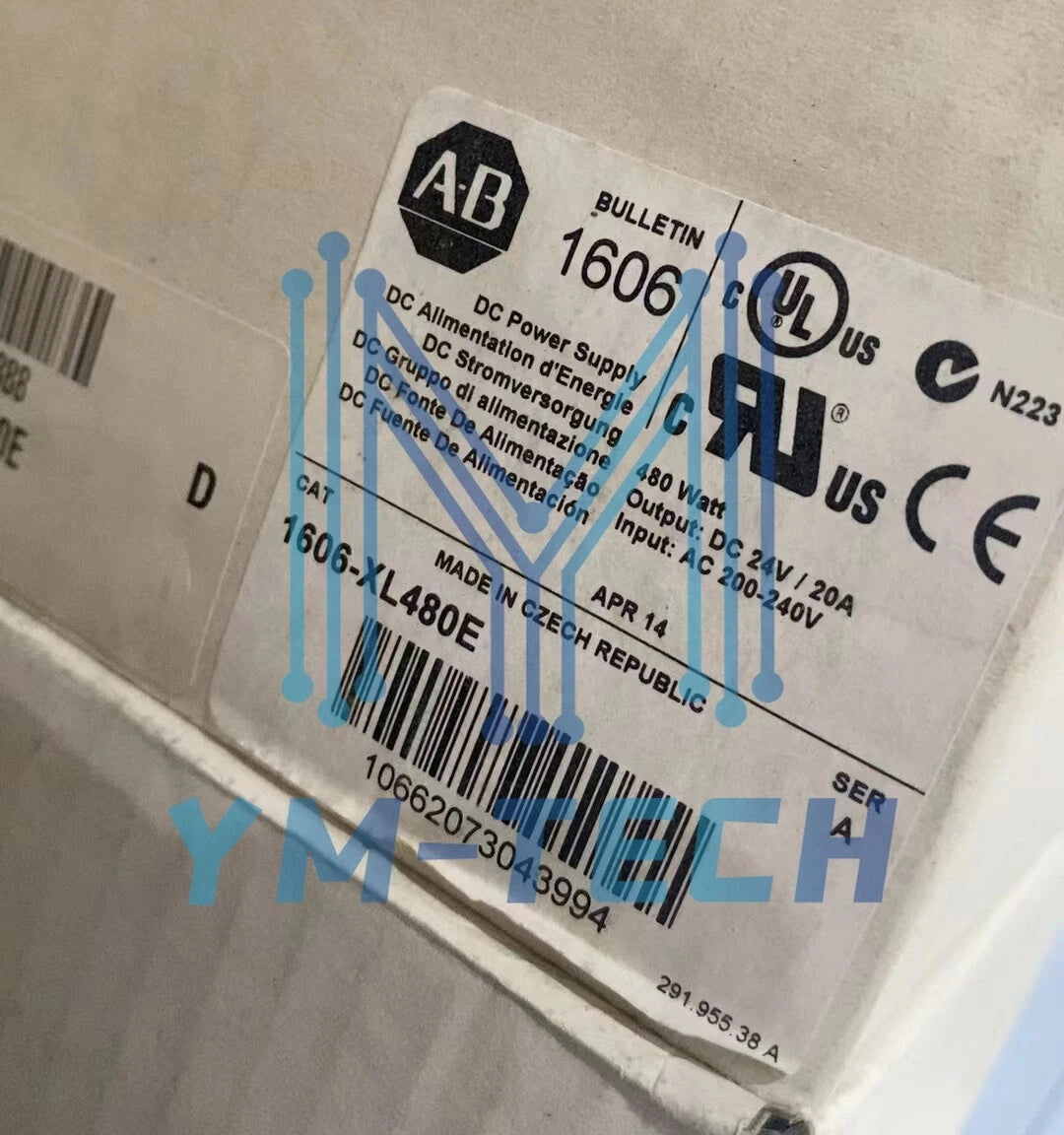 ALLEN BRADLEY 1606-XL480E 1606XL480E SER A #P