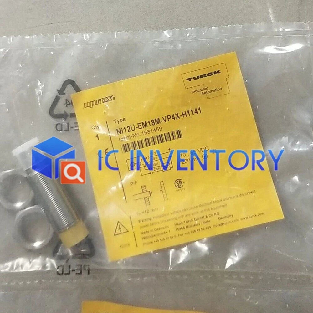 1PCS TURCK proximity switch sensor NI12U-EM18M-VP4X-H1141 #P