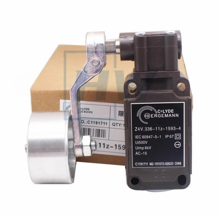 1pc Roller Type Limit Switch Z4V10H336-11Z-1593-4