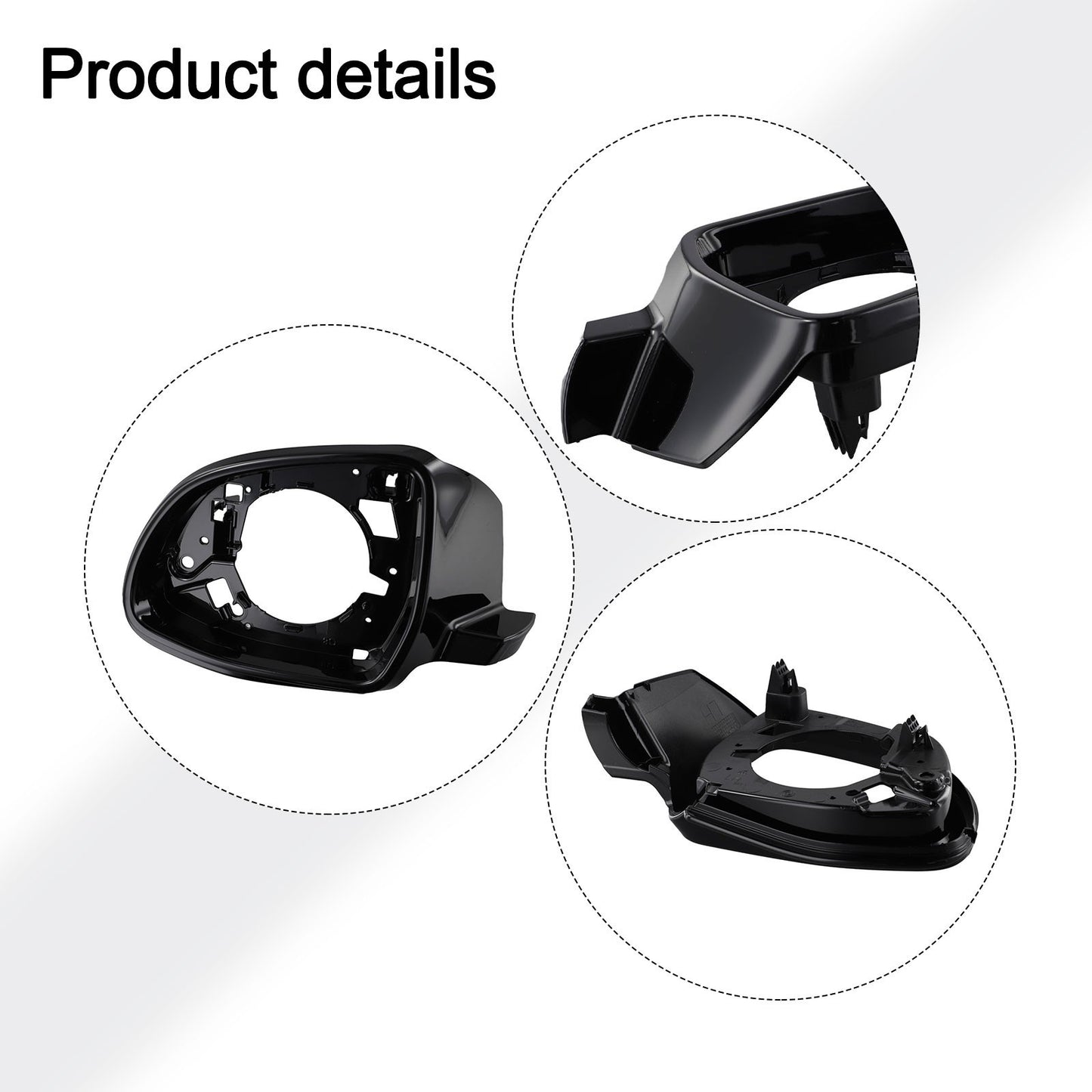 OEM Grade Left Driver Side Mirror Support Trim Ring for BMW G02 G01 G05 G06 G07