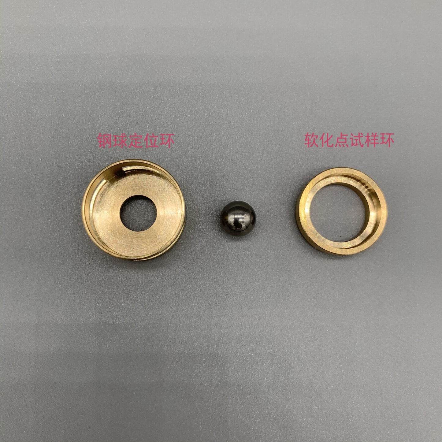 Asphalt softening point test mold tester accessories, softening point test sampl