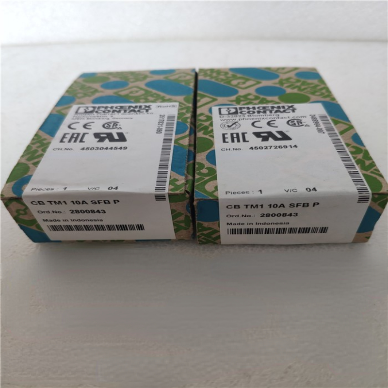 1pcs PHOENIX CONTACT circuit breaker 2800843 CB TM1 10A SFB P