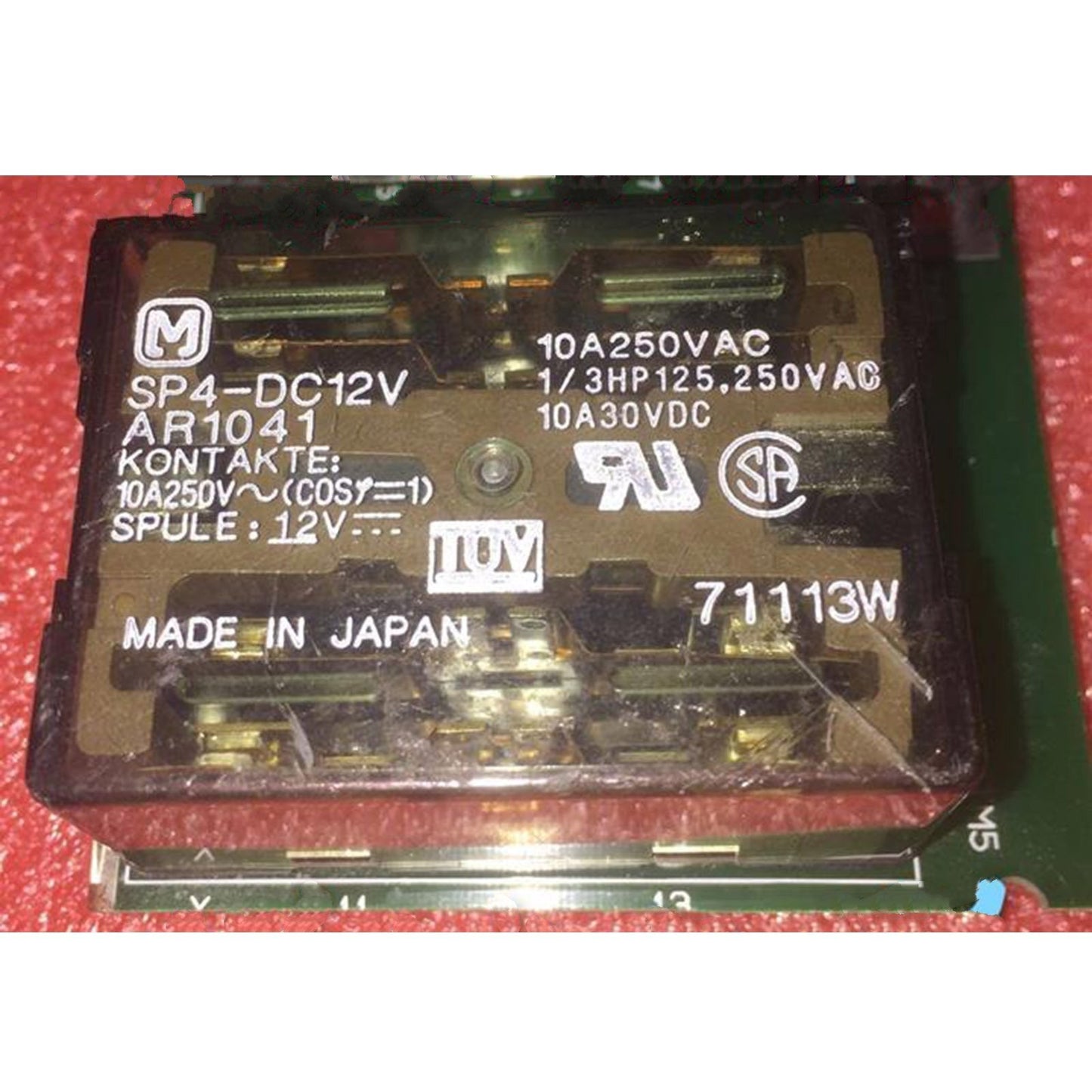 1PS For Panasonic SP4-DC12V AR1041 10A 12VDC 14 Pins Power Relay