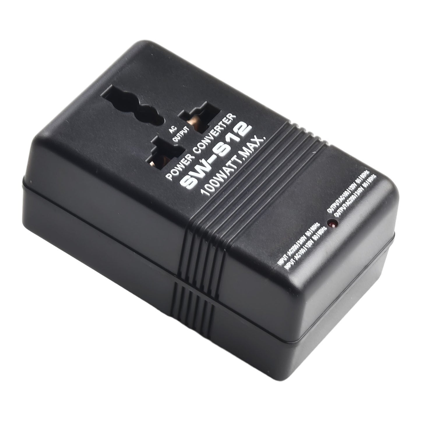 Travel Sized Dual Channel Converter Transformer 1PCS 110/120V to 220/240V