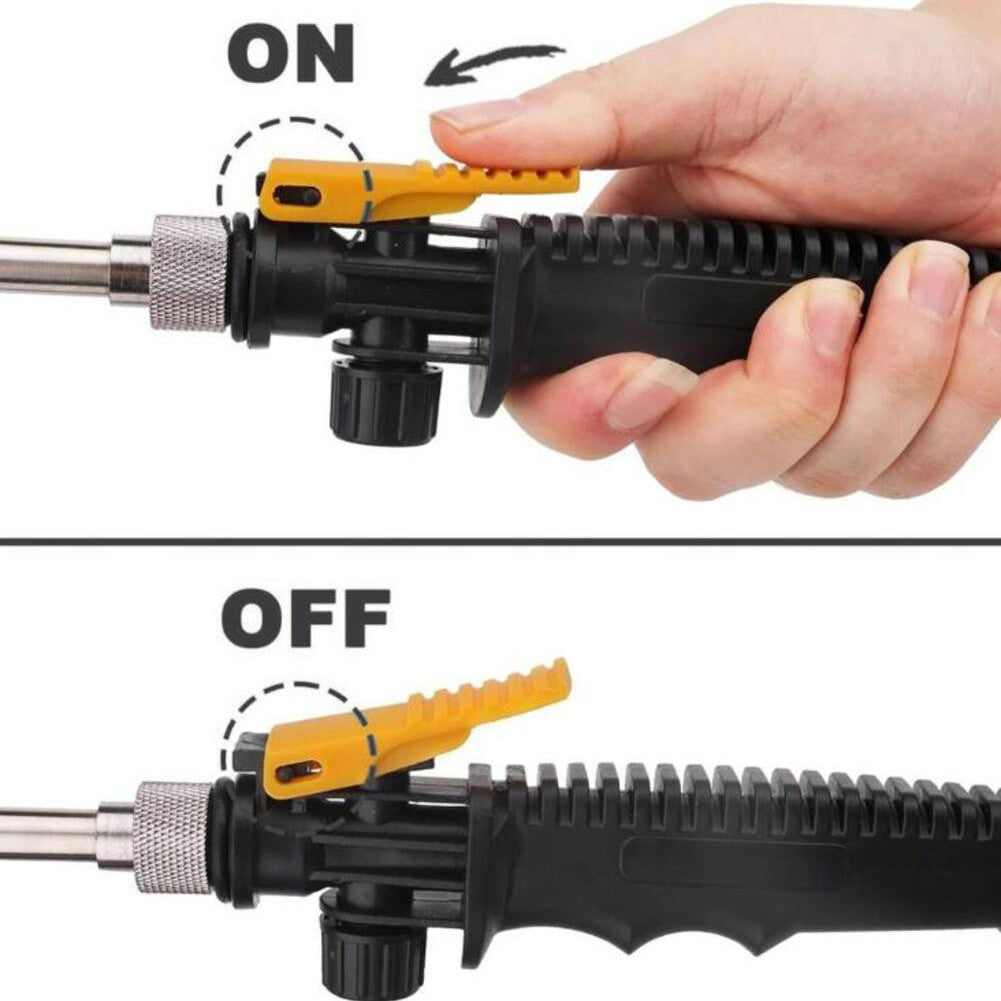High Pressure Sprayer with Adjustable Nozzle and Ergonomic Trigger Wand Design