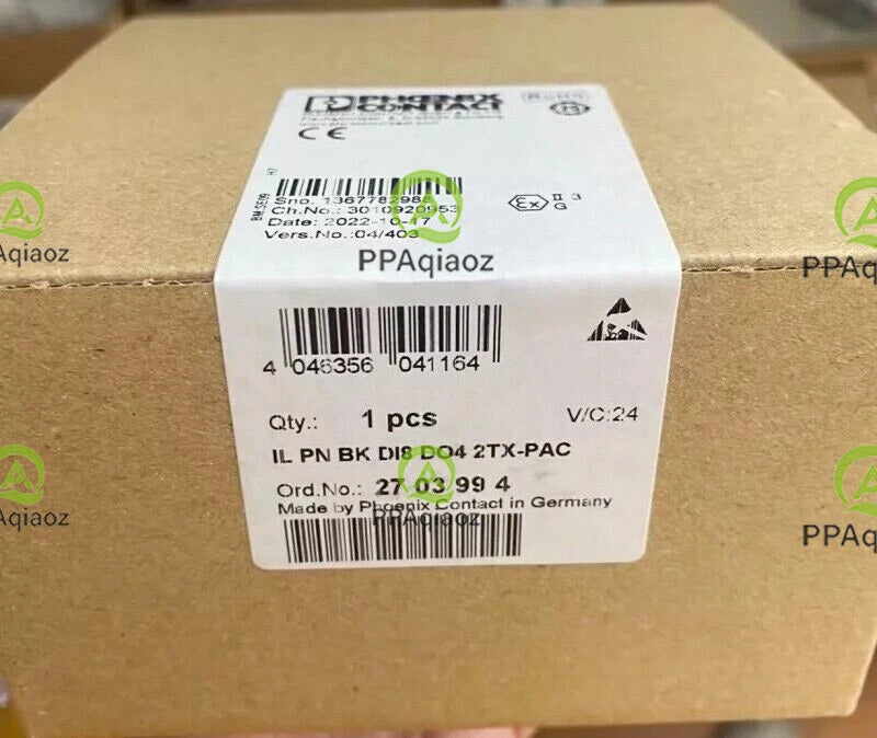 Phoenix Contact IL PN BK DI8 DO4 2TX-PAC bus coupler 2703994 #P