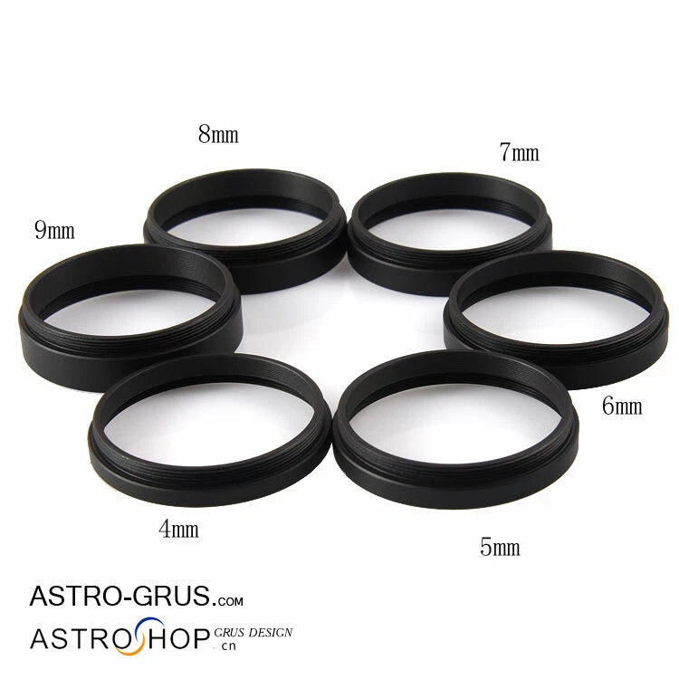 1PC M42 Extension ring Adjusting ring for telescope flange interface 4mm-9mm