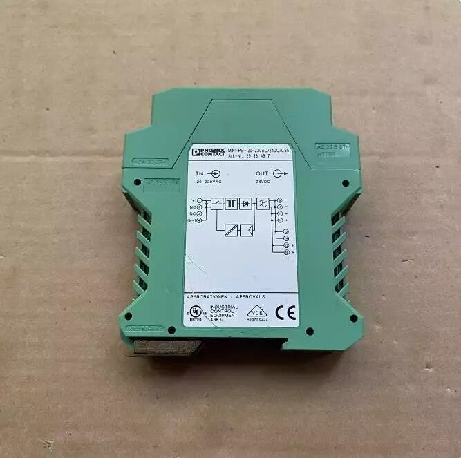 1pcs Phoenix MINI-PS-120-230AC/24DC/0.65 2938497