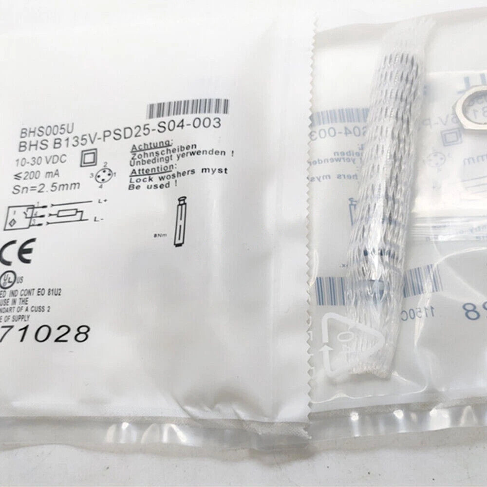 Balluff BHS005U BHS B135V-PSD25-S04-003 Proximity Switch #P
