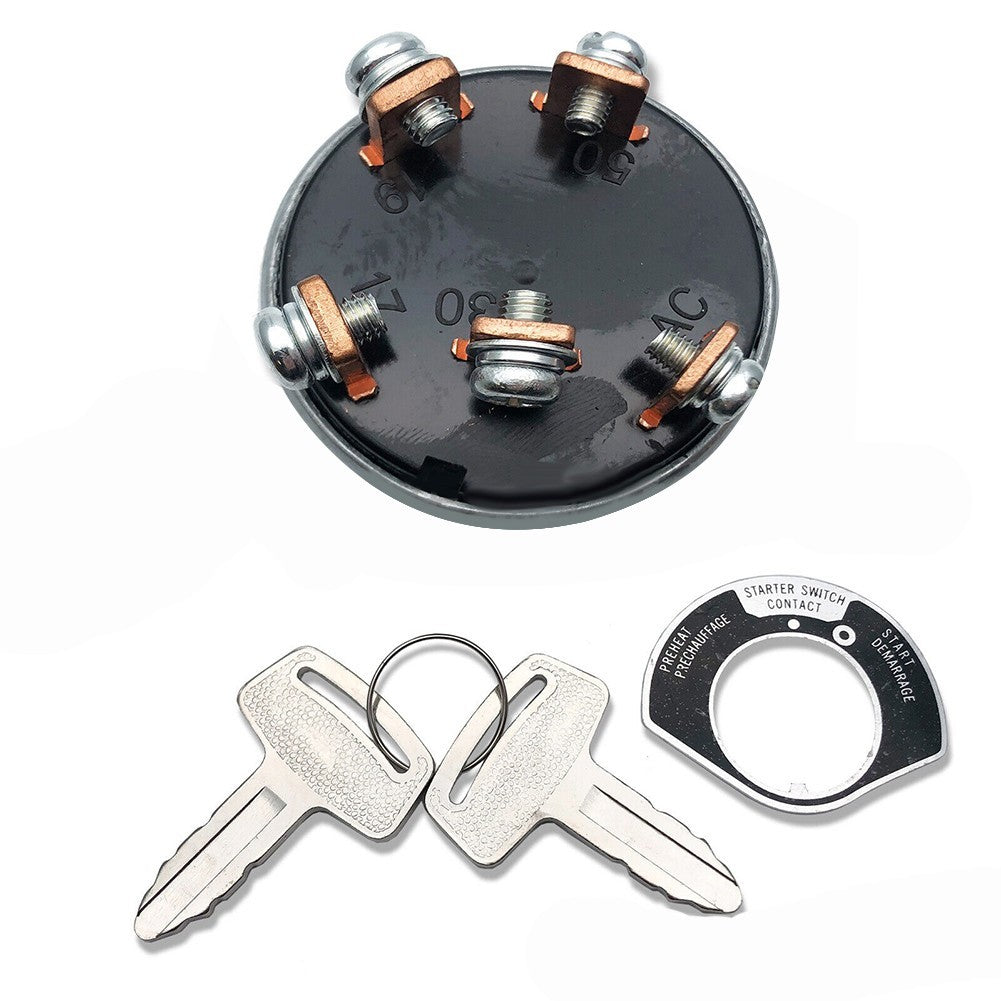 For Kubota Diesel & Gas Ignition Switch Dual Protection System Install