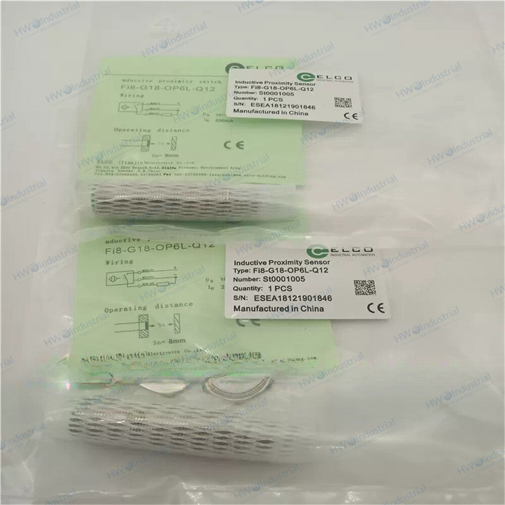1/Piece FI8-G18-OP6L-Q12 ELCO Proximity Switch Sensor