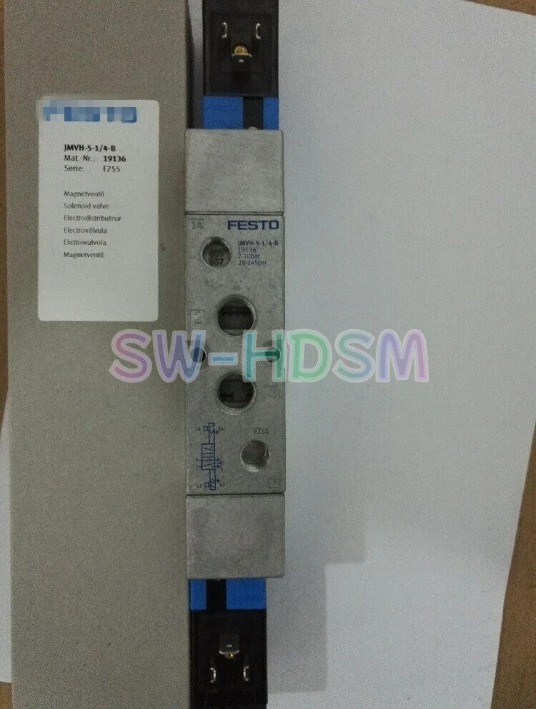 1PCS For FESTO JMVH-5-1/4-B 19136 Solenoid Valve freight free