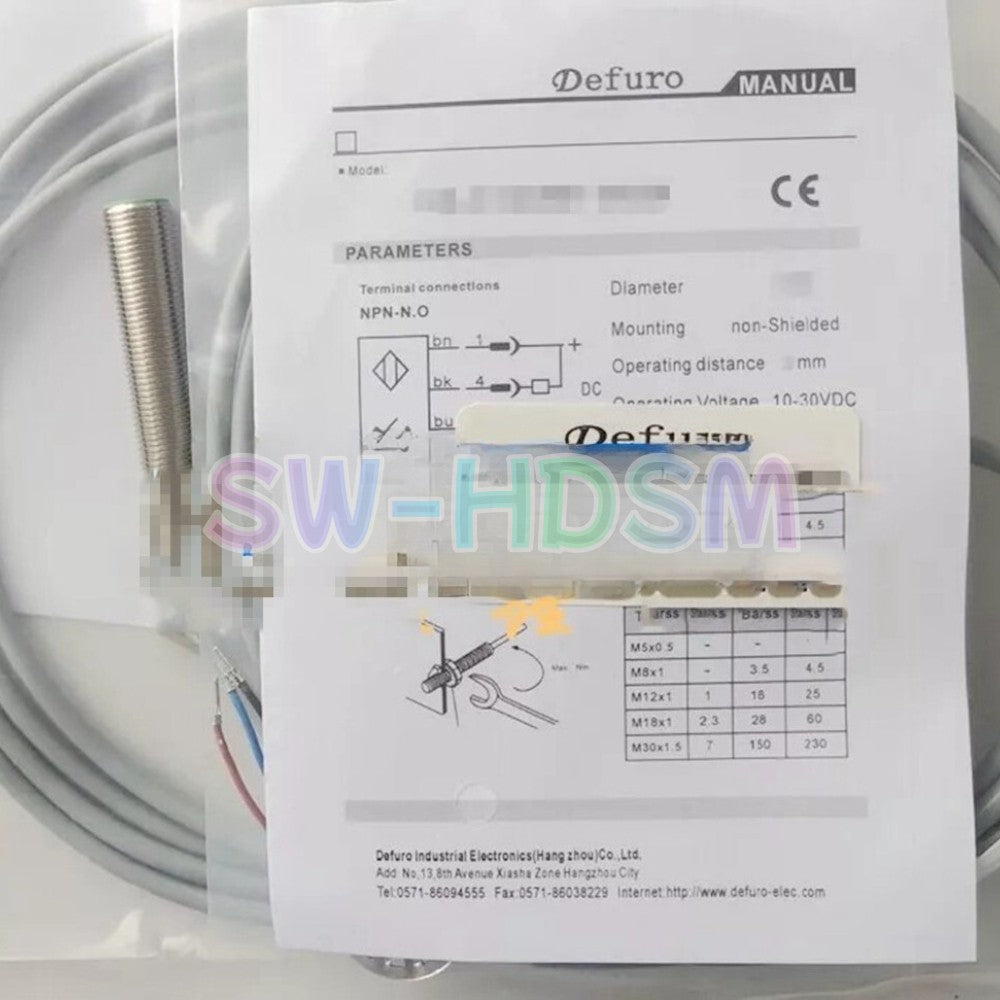 1PCS for Defuro Proximity Switch Sensor HS-C12-A02 Freight Free