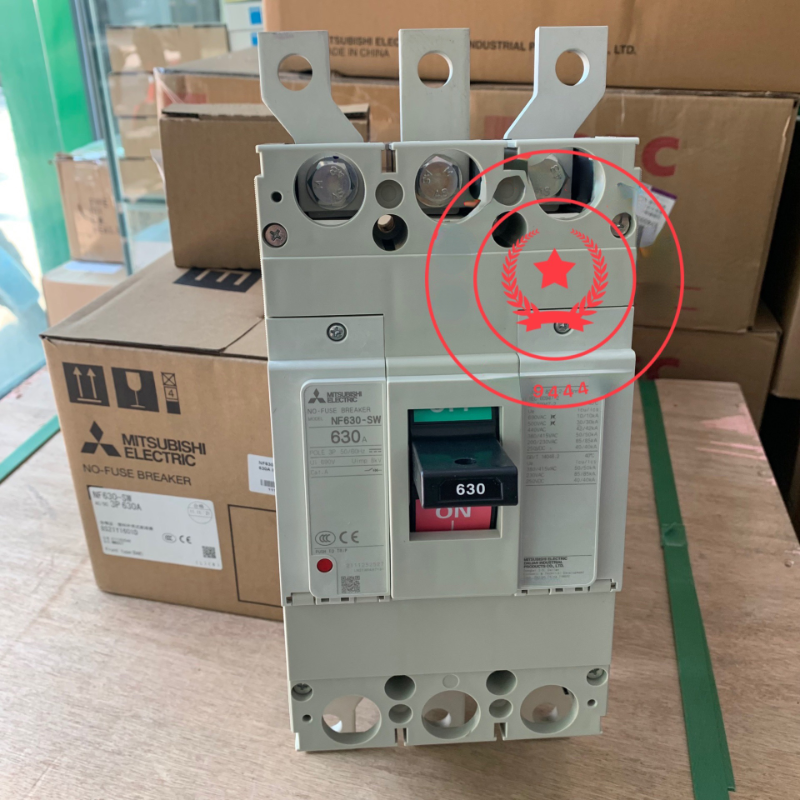 1pcs Mitsubishi Circuit Breaker NF630-SW 3P 630A (CH) 1110015230