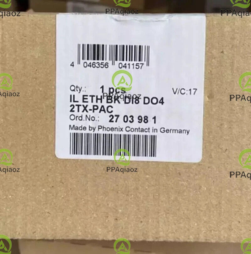 PHOENIX IL ETH BK DI8 DO4 2TX-PAC 2703981 bus coupler #P