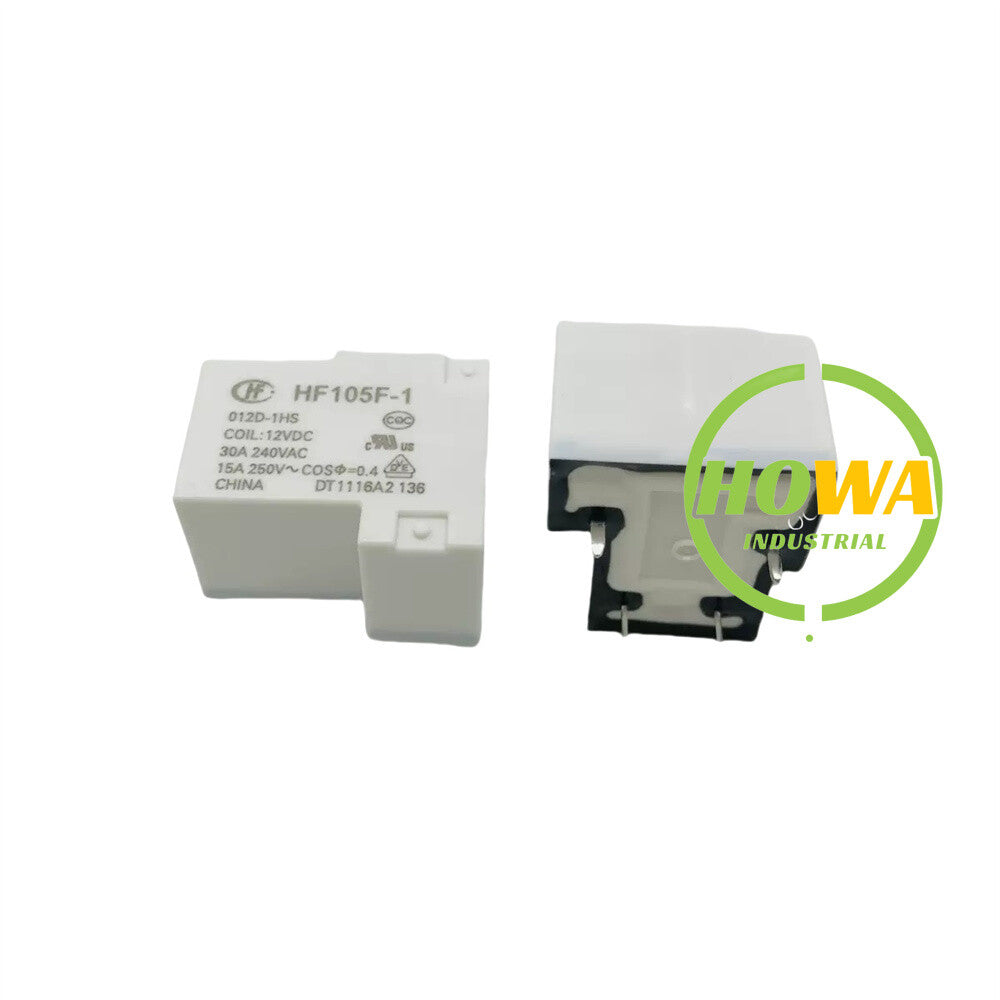 5/piece HF105F-1-012D-1HS 12VDC 4-pin 30A Hongfa Relay JQX-105F-1-012D-1HS