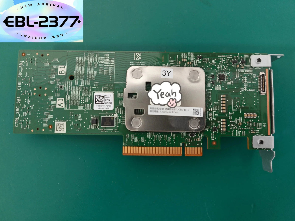 Dell PERC HBA355 H355 RAID Controller VCV6T PCIe Adapter SAS3416 12Gb/s SFF-8654