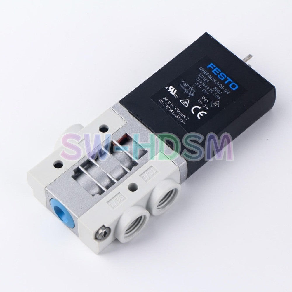 1PCS for FESTO Double Solenoid Valve MHE4-M1H-3/2G-1/4 525186 Freight Free