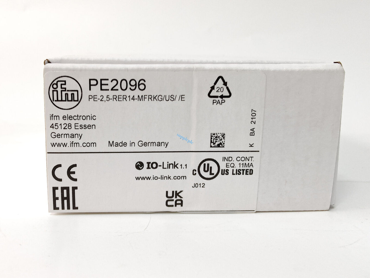 1pcs IFM PE2096 Pressure Sensor