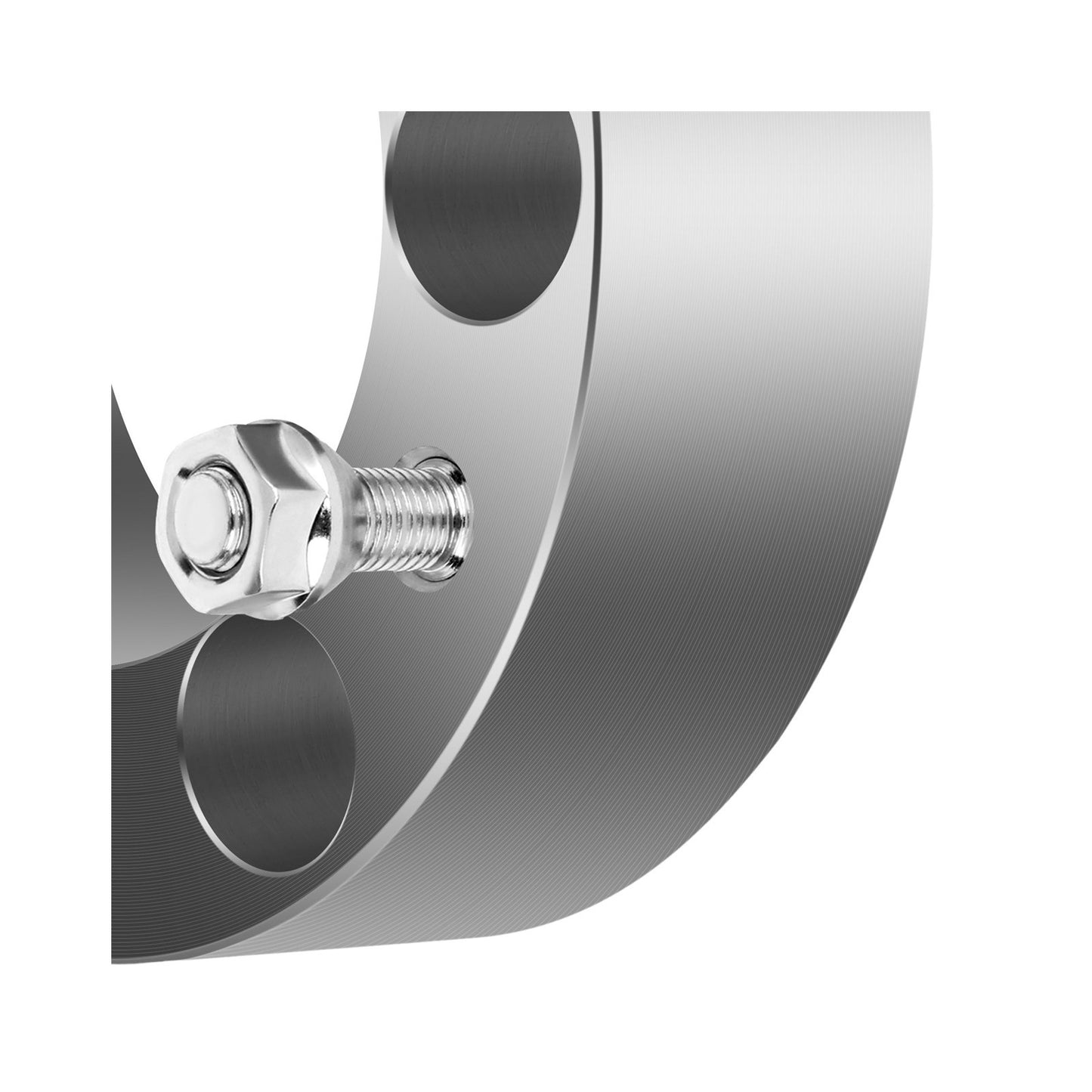 2P 2" 6x5.5 Wheel Spacers 12x1.5 For Toyota 4Runner Tacoma Pickup Chevy Colorado