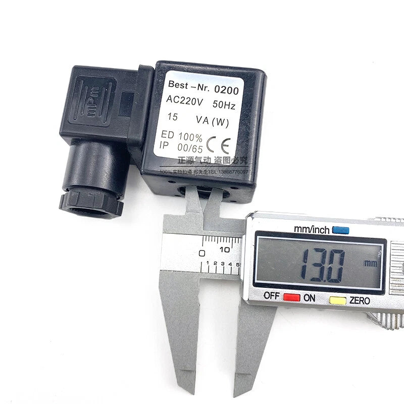 1PC BEST-Nr.0200 50Hz AC220V electromagnetic pulse valve coil aperture 13mm
